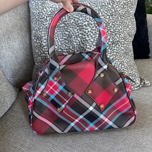 Vivienne Westwood Yasmine Convertible Mini Bolso Tartán bag